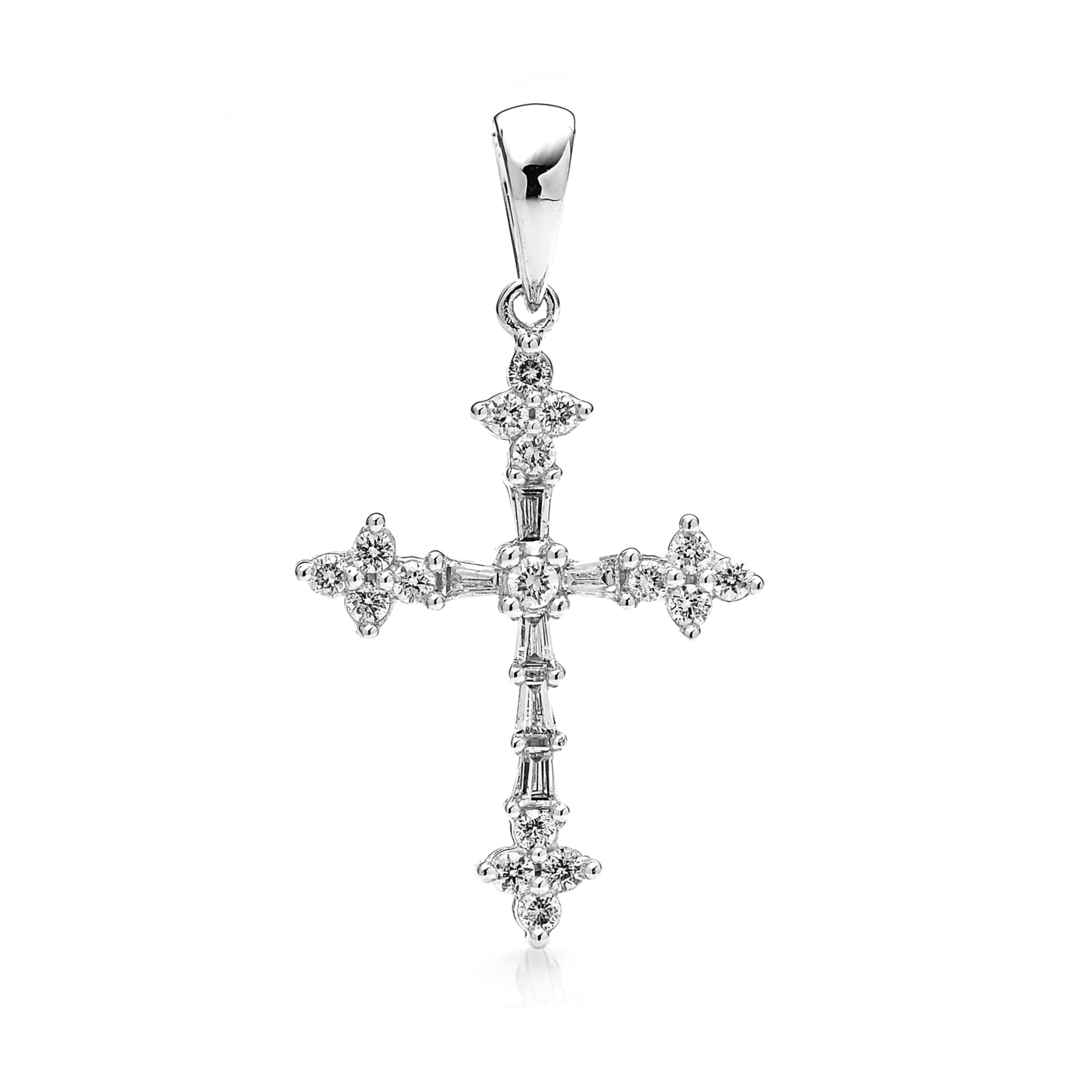 Pendant PD012380HB in White Gold - View 1