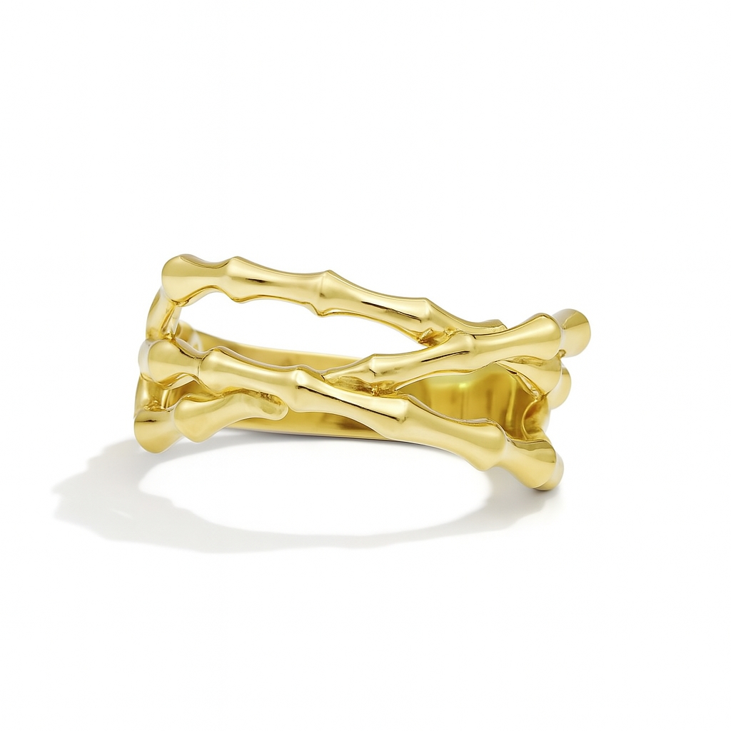 Bamboo Gold Ring Variant