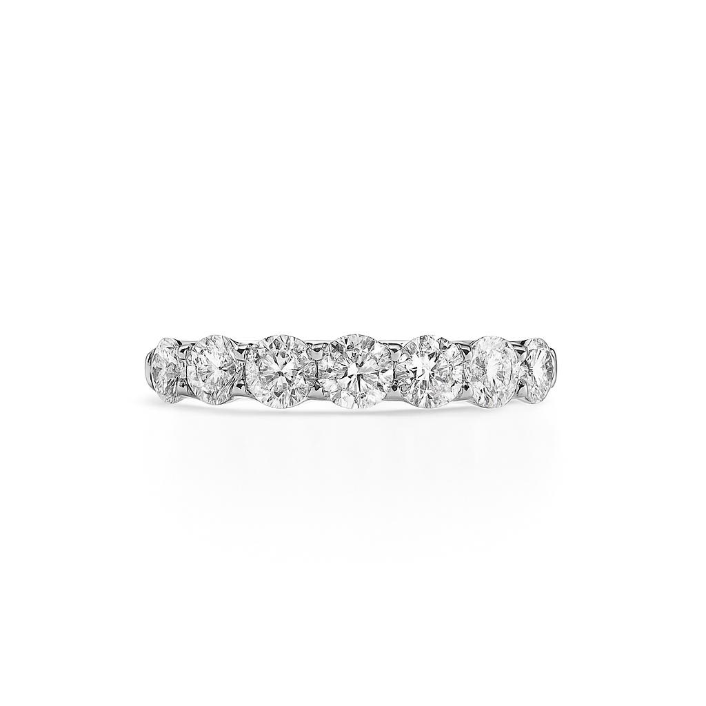 Pave Moissanite Wedding Band Variant