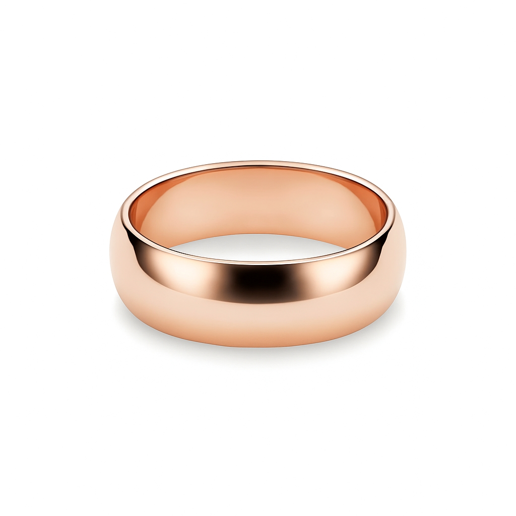 Rose Gold Wedding Band Variant