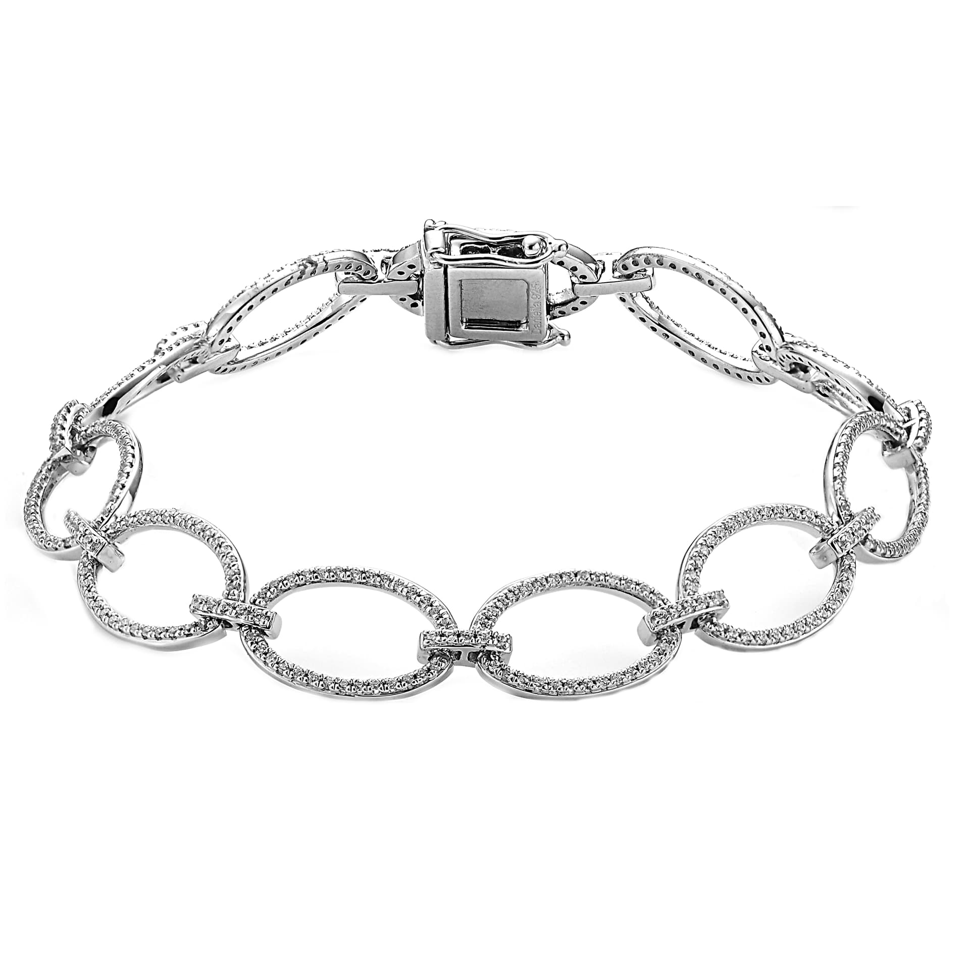 White gold diamond bracelets