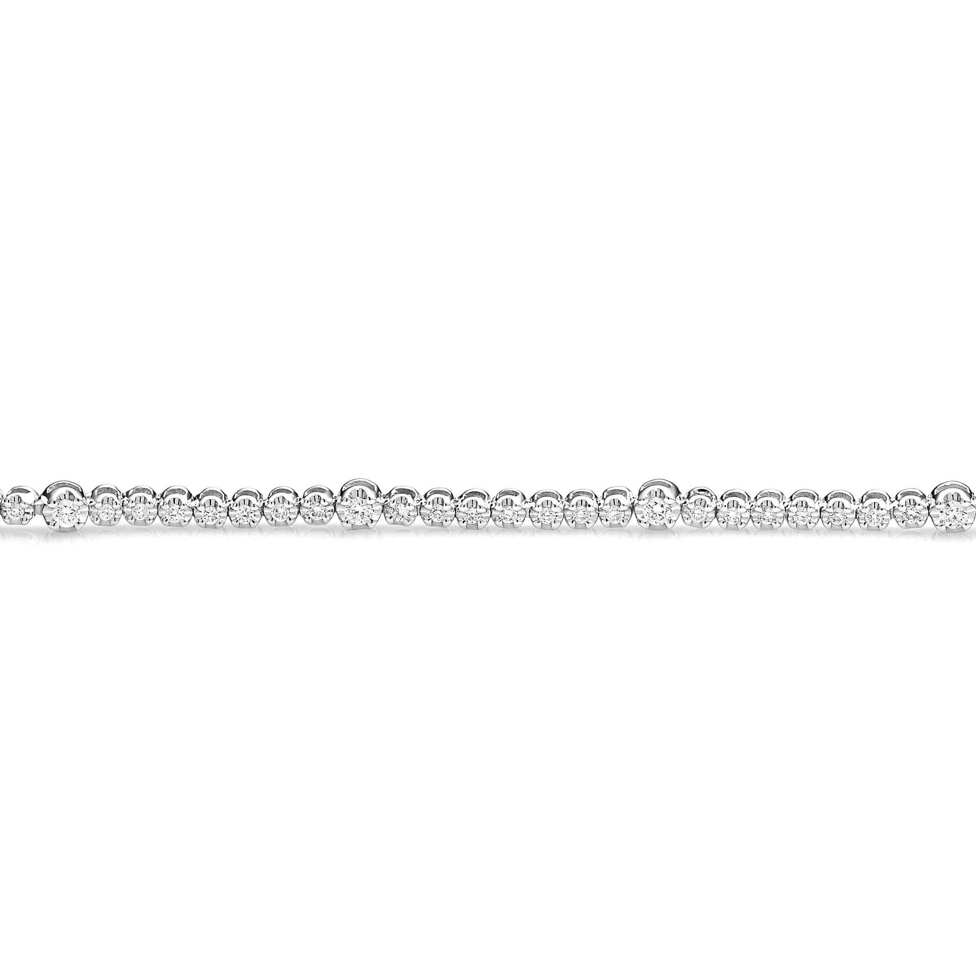 Diamond Bracelet BT043407DB in 18K White Gold