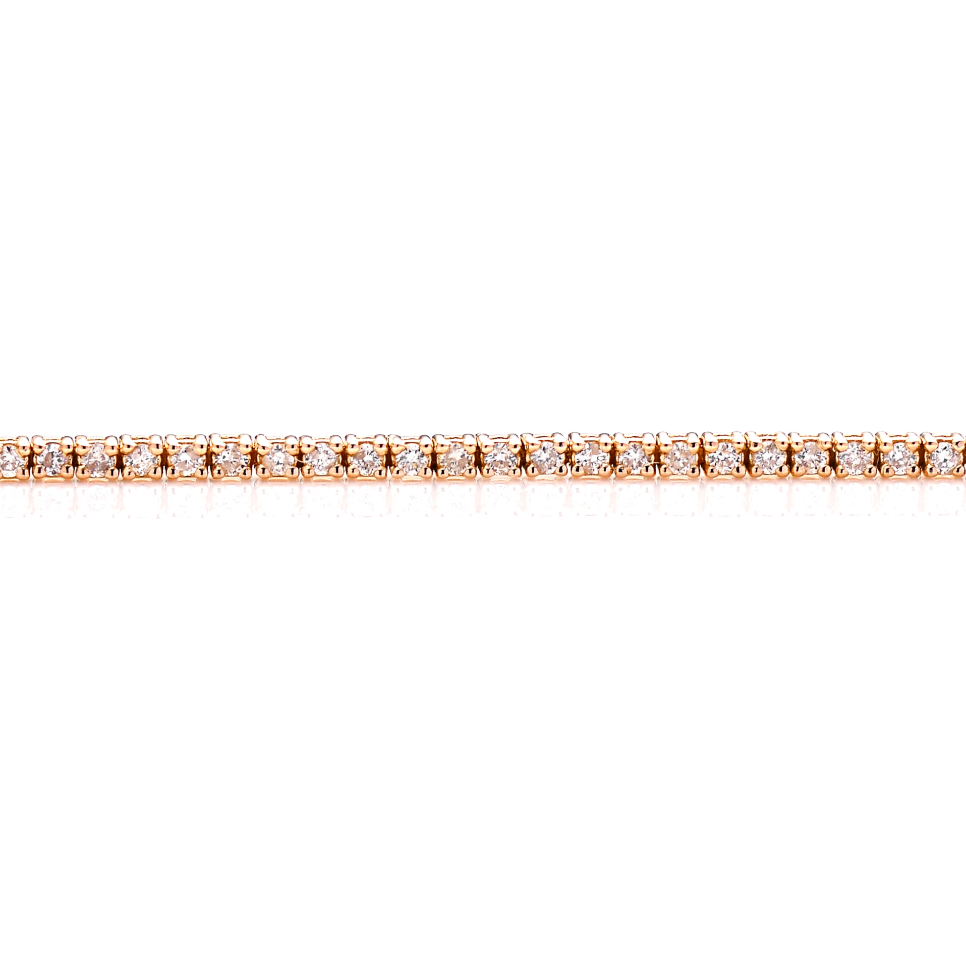 Diamond Bracelet BT043428DB in 18K Rose Gold