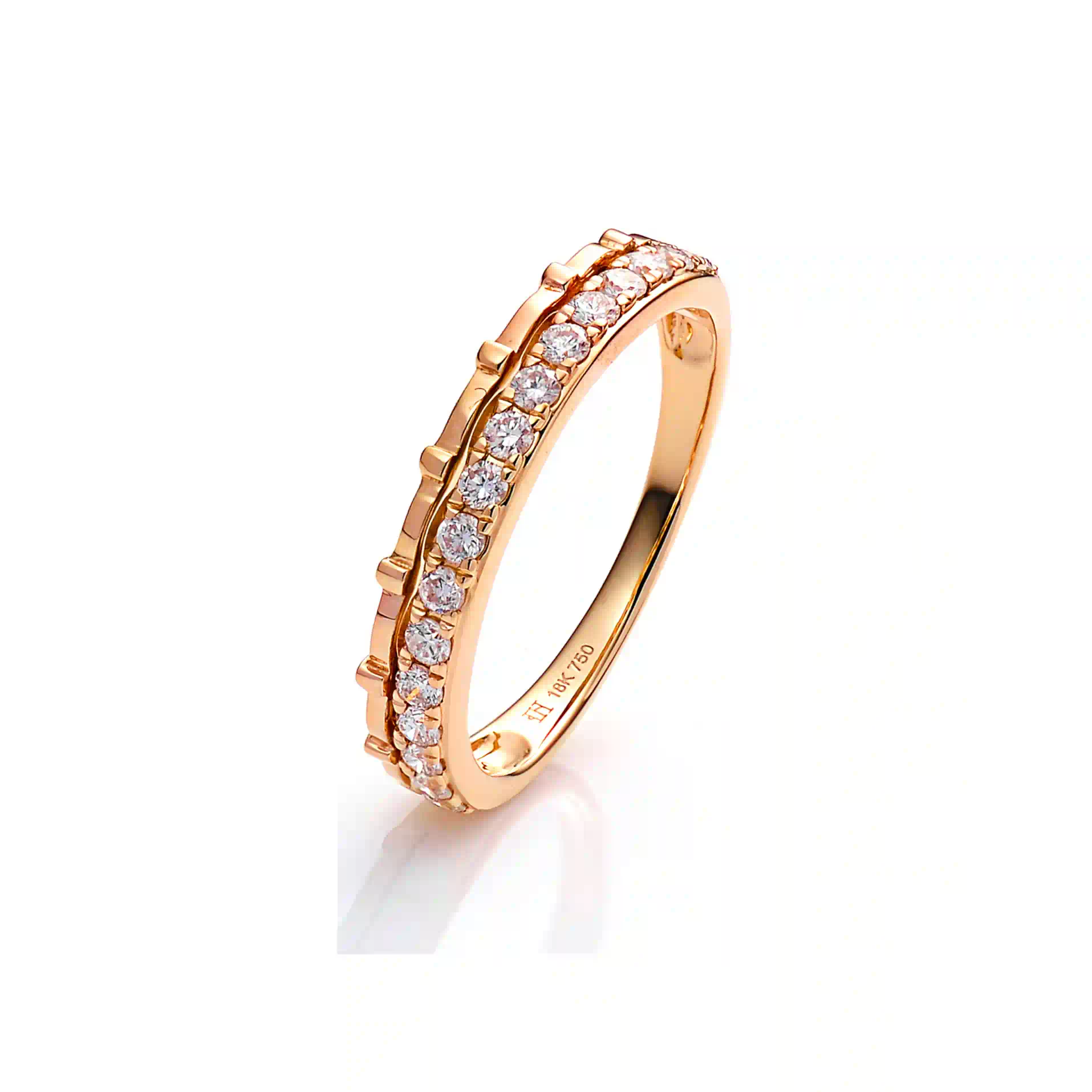 Diamond Ring in Rose Gold