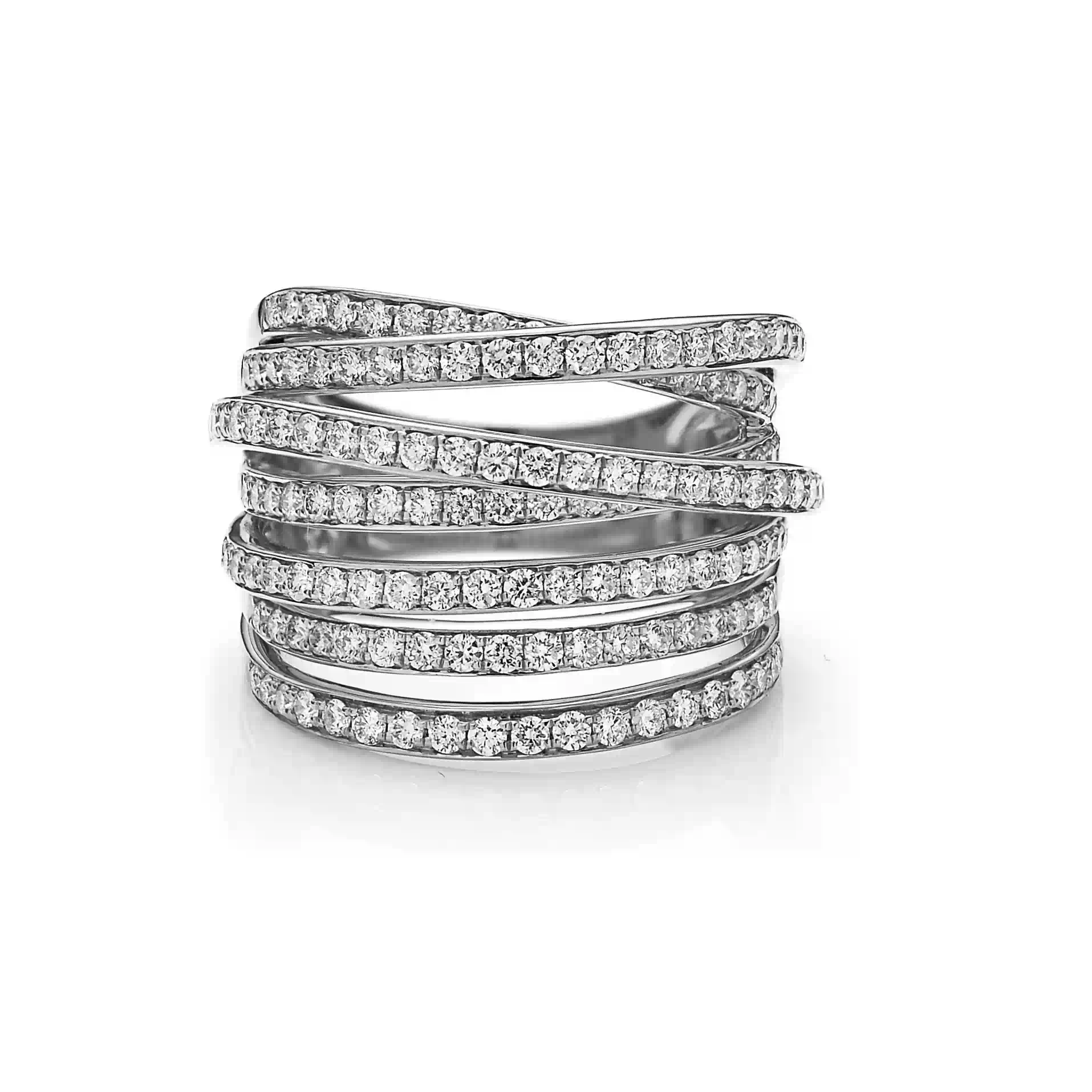 Diamond Ring in White Gold