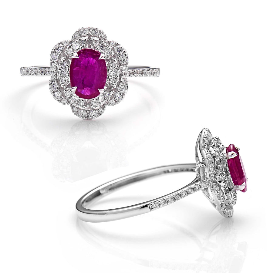 Ruby and Diamond Ring